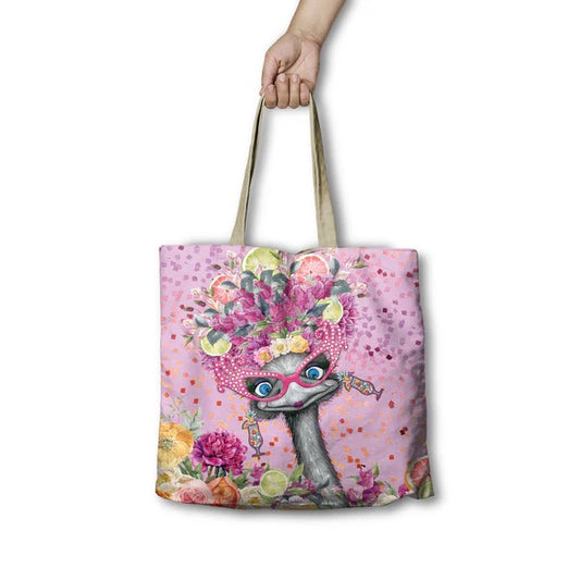 Edna Emu Shopping Bag - Lisa Pollock