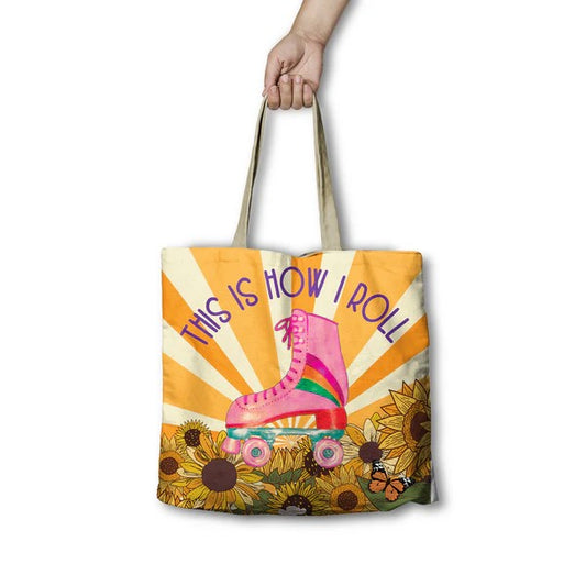 How I Roll Shoppin Bag - Lisa Pollock