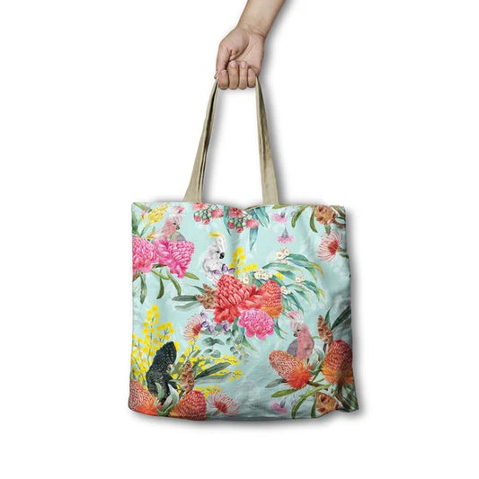 Native Birds Shopping Bag - Lisa Pollock