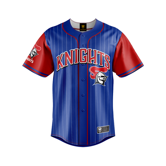NRL Slugger Baseball Shirt L Knights
