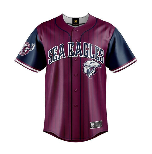NRL Slugger Baseball Shirt XL Sea Eagles
