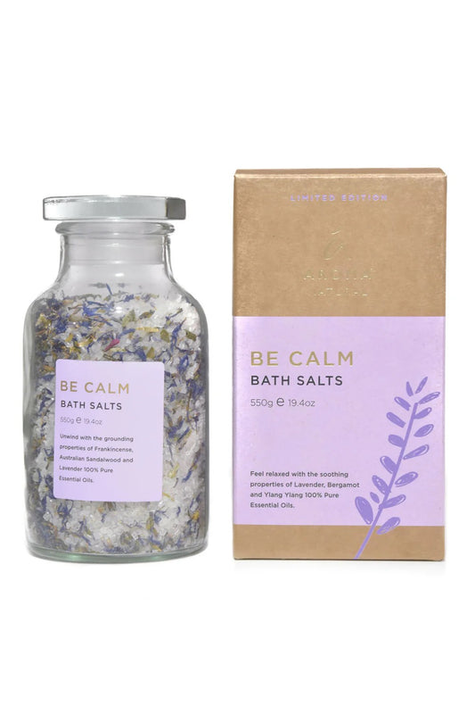 Be Calm Bath Salts - Tilley 550g