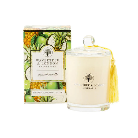 Wavertree & London Candle 330g Pineapple , Coconut & Lime