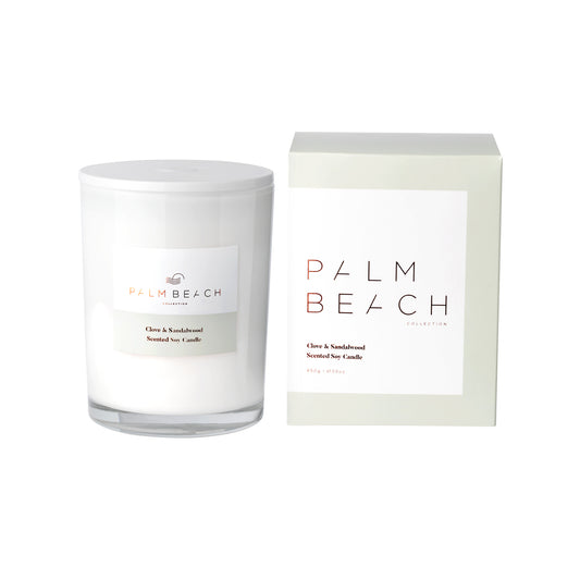 Palm Beach Deluxe Candle Clove & Sandalwood