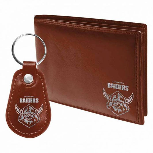 Raiders PU Leather Wallet & Key Ring Gift Pack