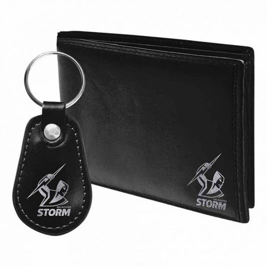 Storm PU Leather Wallet & Key Ring Gift Pack