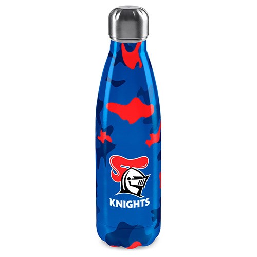 NRL S/Steel Wrap Bottle Knights