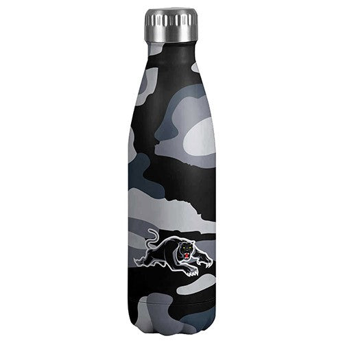 NRL S/Steel Wrap bottle Panthers