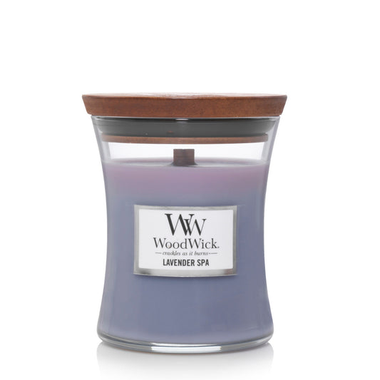 WoodWick Candle Medium Lavender Spa