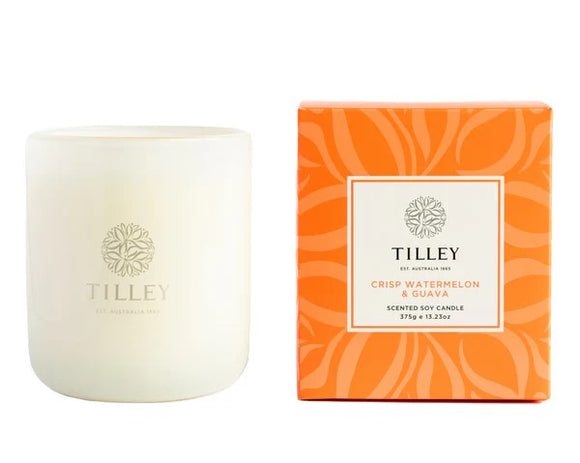 Tilley Candle Crisp Watermelon & Guava