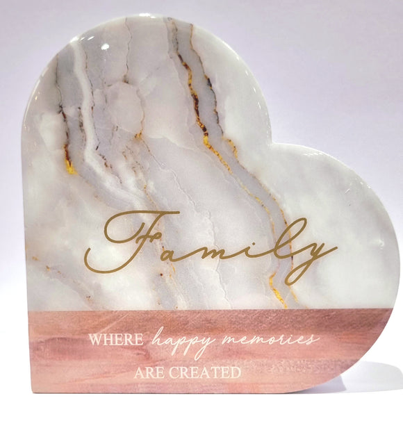 Family Eternal Love Plaque