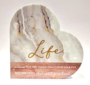 Life Eternal Love Plaque