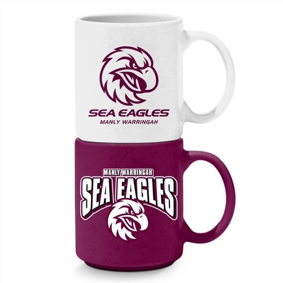 NRL Stackable Mugs - Sea Eagles