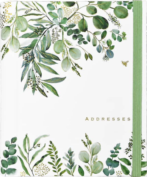 Peter Pauper Press / Lrg Address Book - Eucalyptus