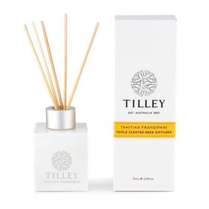 Reed Diffuser Tilley 75ml Tahitian Frangipani