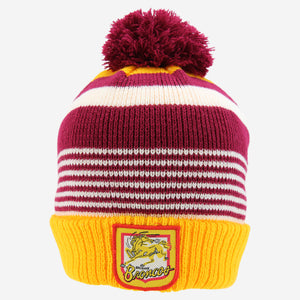 NRL Retro Tundra Beanie- Broncos