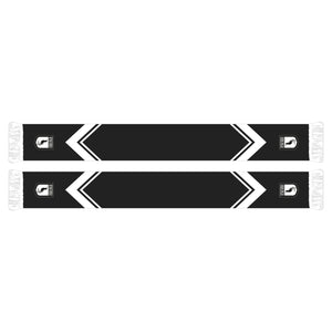 NRL Retro Defender Scarf-Wests Magpies