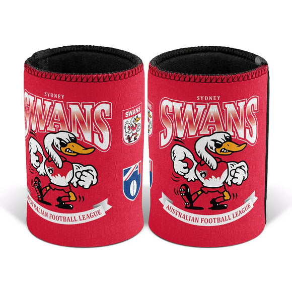 AFL Retro Can Cooler - Sydney Swans