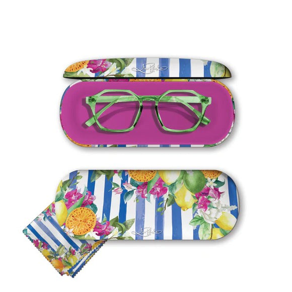 Amalfi Coast Glasses Case - Lisa Pollock