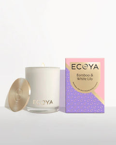 ECOYA Bamboo & White Lily Madison Candle 400g