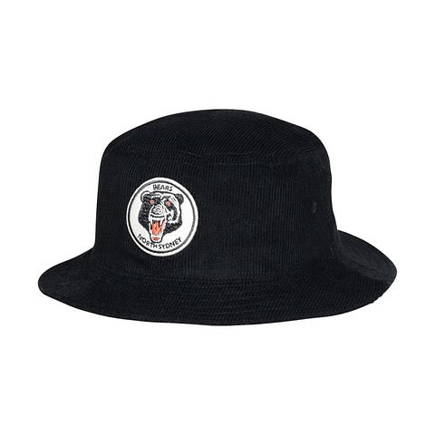 NRL Retro Corduroy Bucket Hat - Bears