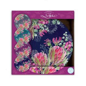 Blush Beauty Plate Set - Lisa Pollock