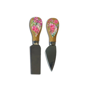 Blush Beauty Cheese Knife Set - Lisa Pollock