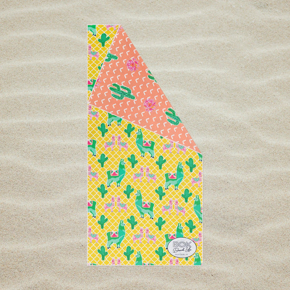 BOK Beach Towel - Llama Bay