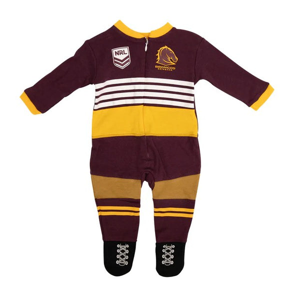 NRL Infant Footysuit - Broncos