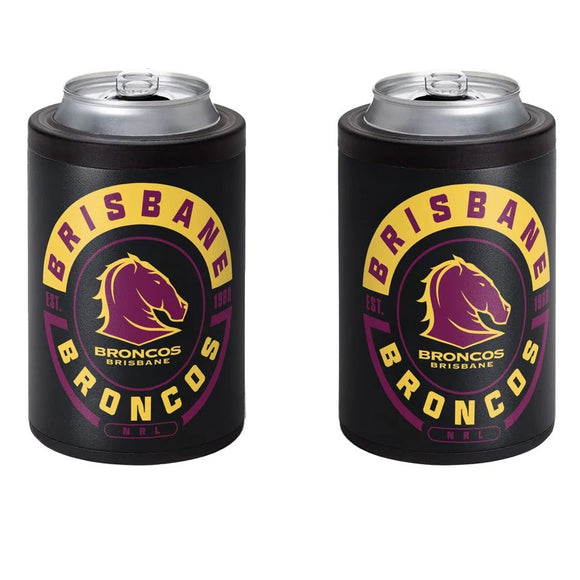 NRL Insulated Can Cooler - Broncos