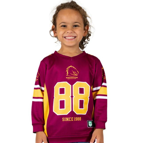 NRL Kids Broncos QuaterBack Pullover