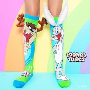 Madmia Socks 6-99 - Bugs Bunny And Tazzy Devil