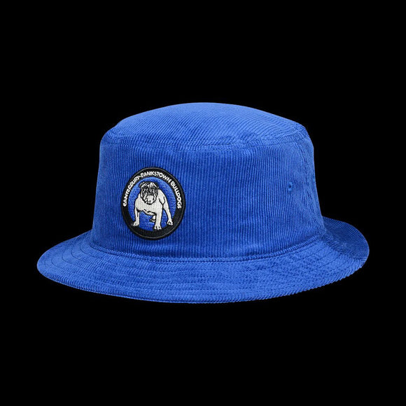 NRL Retro Corduroy Bucket Hat - Bulldogs