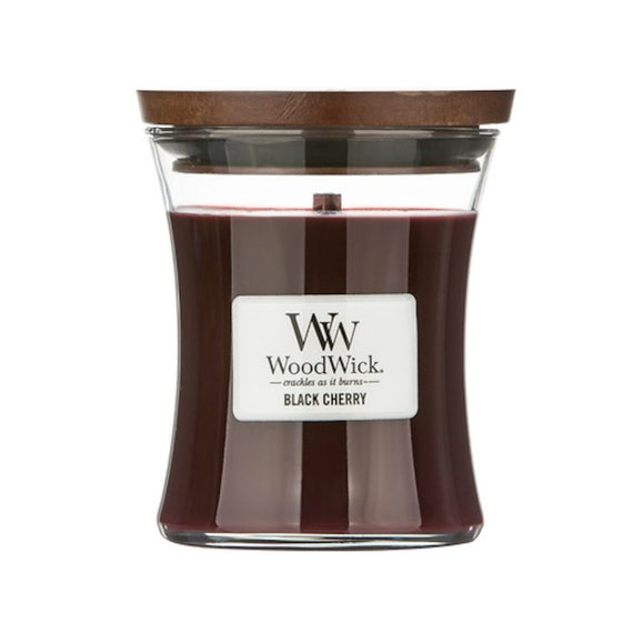 WoodWick Candle Medium Black Cherry