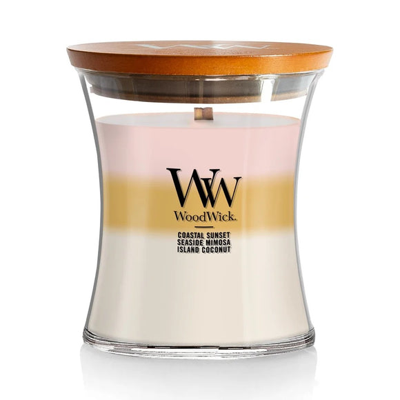 WoodWick Candle Medium Island Getaway Trilogy