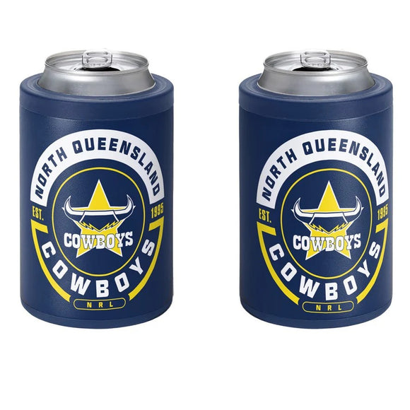 NRL Insulated Can Cooler - Cowboys