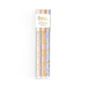 Ballpoint Pen Pack - Daisy Grid