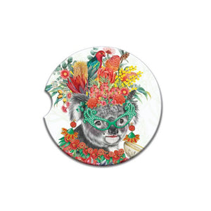 Dame Koala Car Coaster - Lisa Pollock