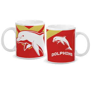 NRL Ceramic Mug Dolphins