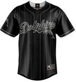 NRL Blackout Baseball Slugger - Dolphins
