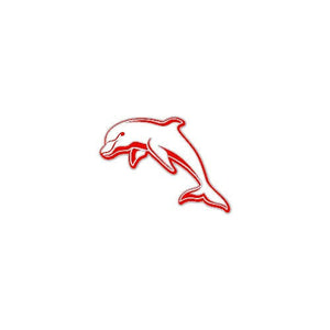 NRL Logo Pin- Dolphins