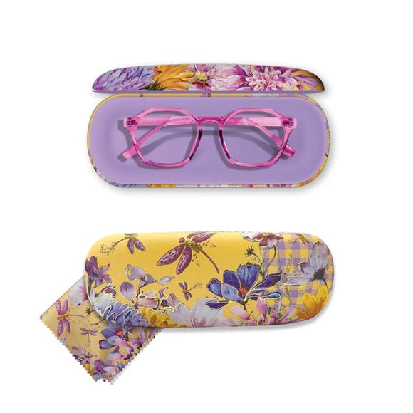 Dragonfly Fields Glasses Case - Lisa Pollock