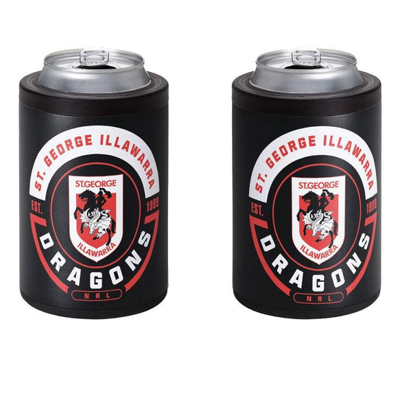 NRL Insulated Can Cooler - Dragons