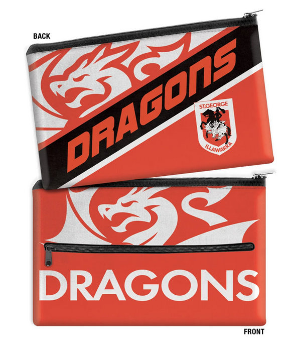 NRL Pencil Case - Dragons