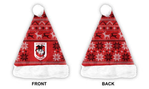 NRL Xmas Santa Hat - Dragons