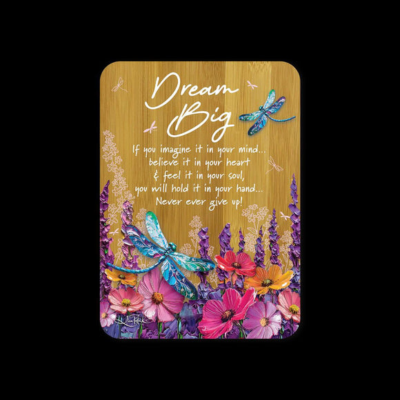 Dream Big - LP Bamboo Affirmation Plaque