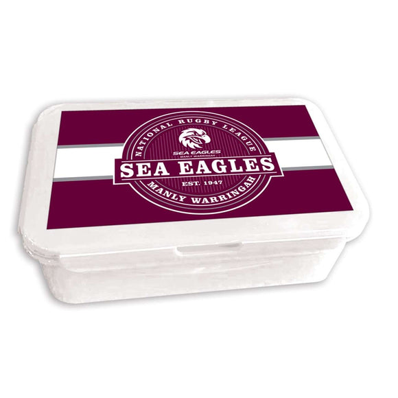 NRL Bento Lunch Box - Sea Eagles