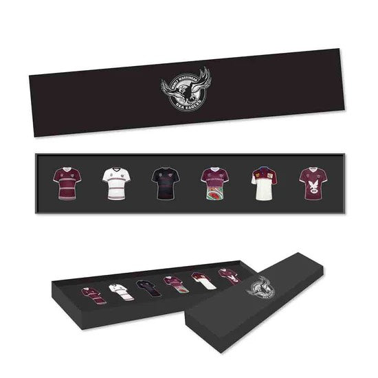 NRL Pin Set - Manly Sea Eagles Jersey