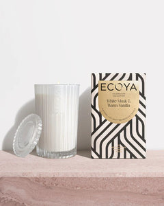 Ecoya Celebration Candle - White Musk & Warm Vanilla