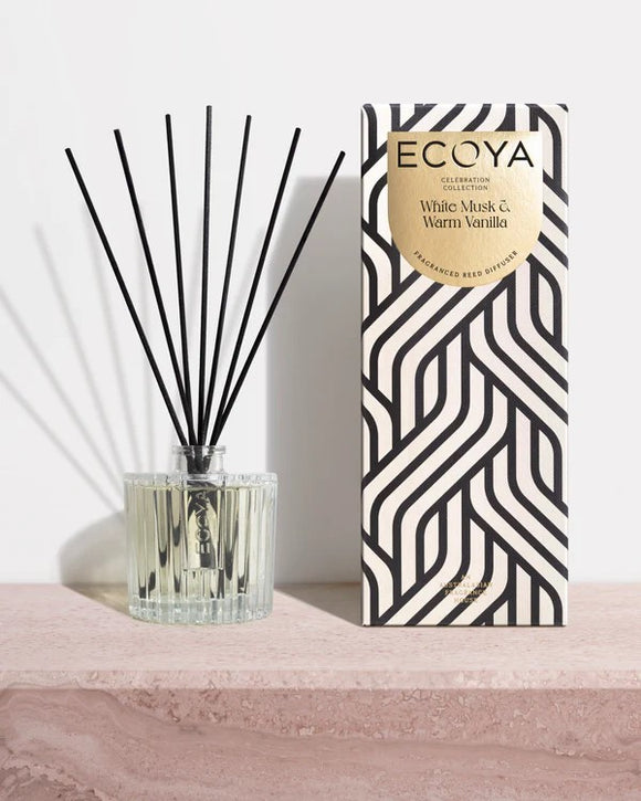 Ecoya Celebration Diffuser - White Musk & Warm Vanilla